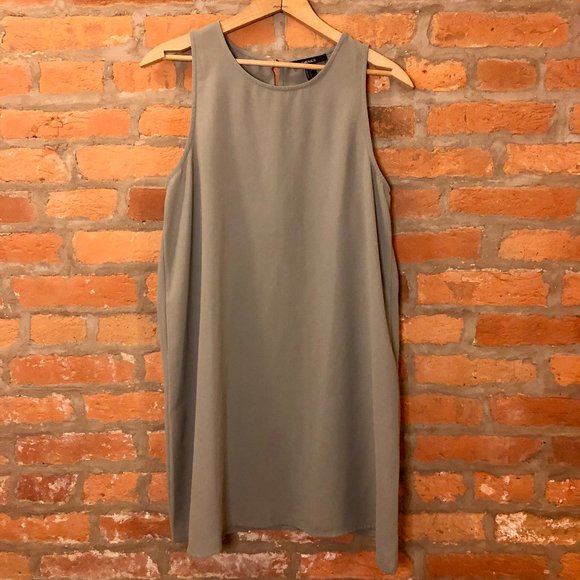F21 Sage Tank Shift Dress - Picture 1 of 6